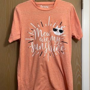 “Mew Are My Sunshine” Cat Lady Box TShirt